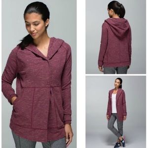 Lululemon Find Your Centre Wrap Hoodie Sz 8